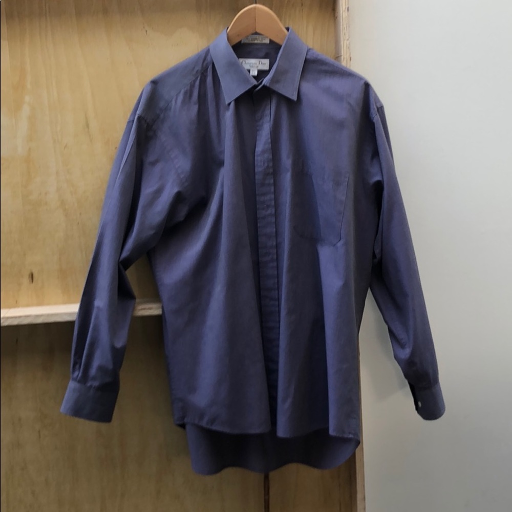 Vintage Christian Dior men’s dress shirt
